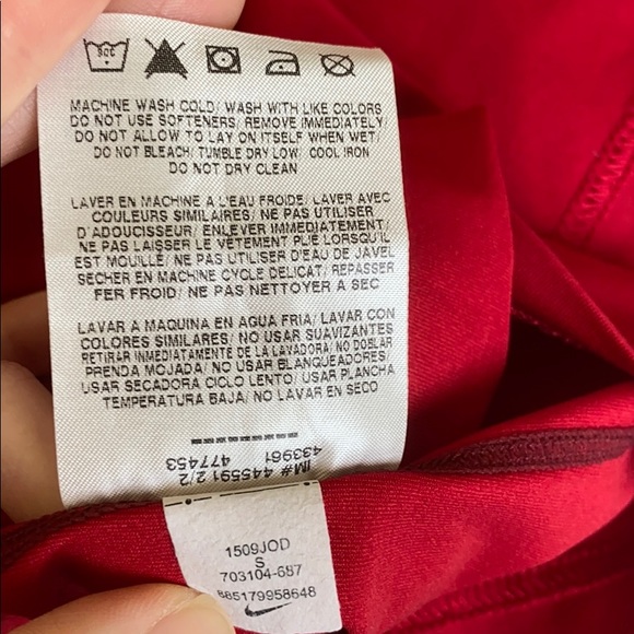 Nike Pro Dri-Fit Red - Picture 5 of 6